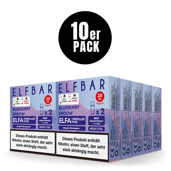 ELFBAR ELFA POD Blueberry Snoow 20mg