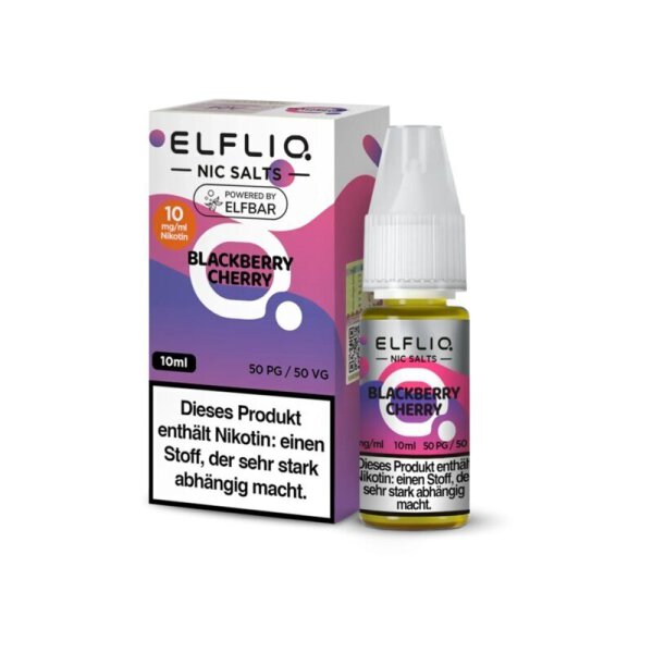 ELFBAR ELFLIQ - Blackberry Cherry 10mg/ml