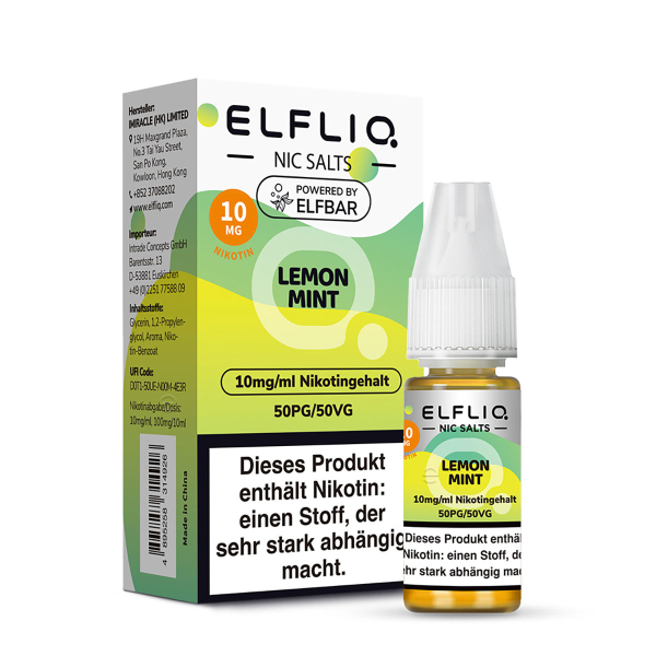 Lemon Mint 10mg/ml