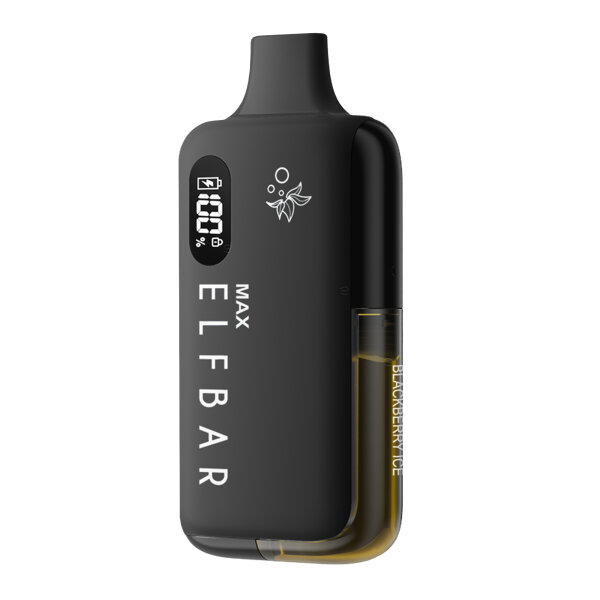 ELFBAR MAX AKKU Basisgerät Black – Produktansicht 2