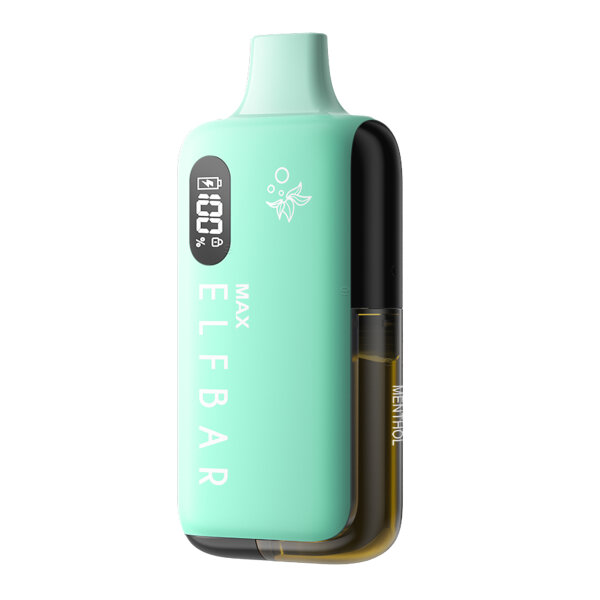 ELFBAR MAX AKKU Basisgerät Green – Produktansicht 2