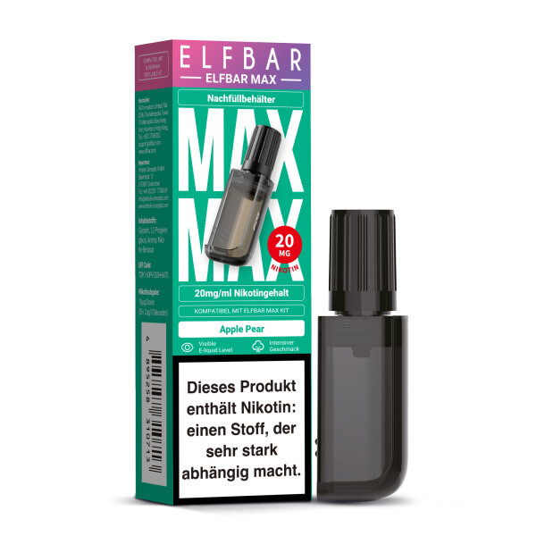ELFBAR MAX PODS Apple Pear 20mg