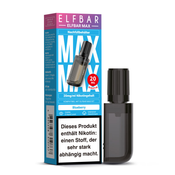 ELFBAR MAX PODS Blueberry 20mg