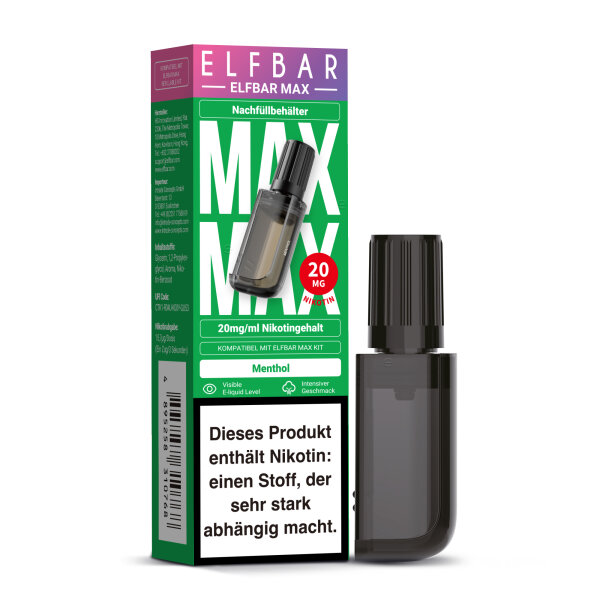 ELFBAR MAX PODS Menthol 20mg
