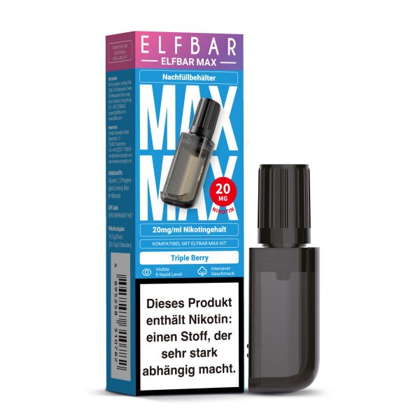 ELFBAR MAX PODS Triple Berry 20mg