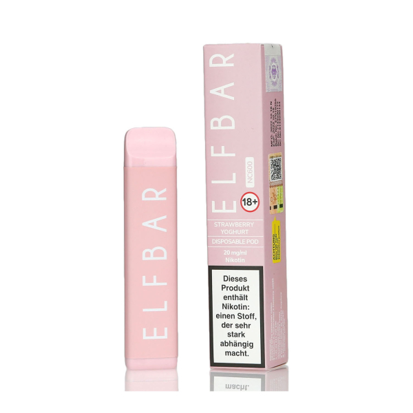 ELFBAR NC600 Strawberry Yoghurt (20mg/ml)
