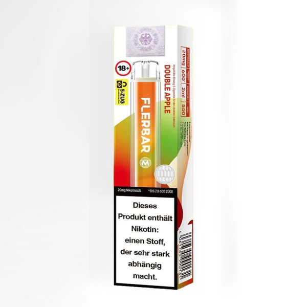 FLERBAR M Double Apple (20mg/ml)