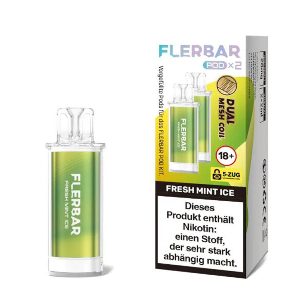 FLERBAR PODS - Fresh Mint Ice