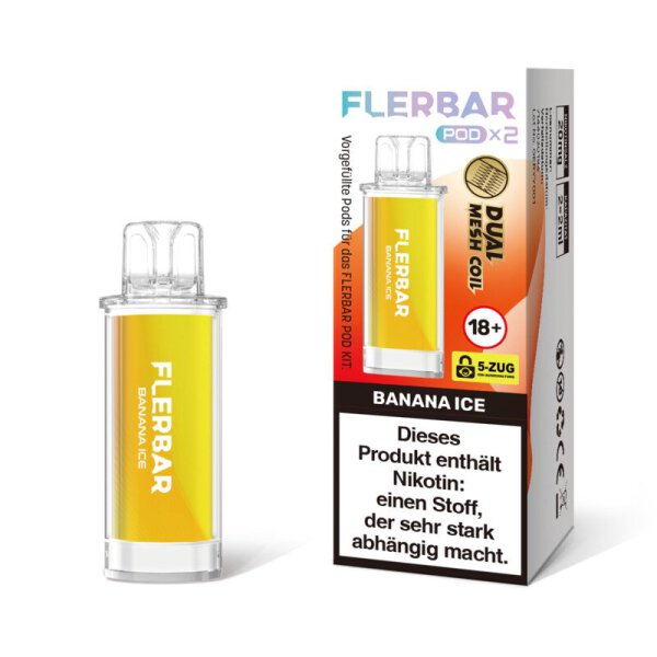FLERBAR PODS - Banana Ice