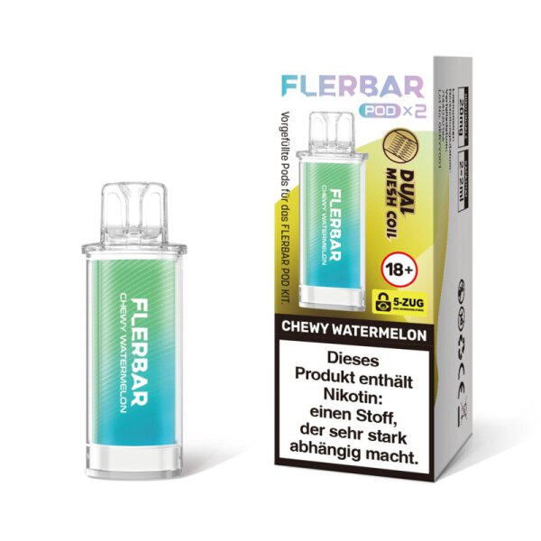 FLERBAR PODS - Chewy Watermelon
