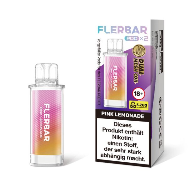 FLERBAR PODS - Pink Lemonade