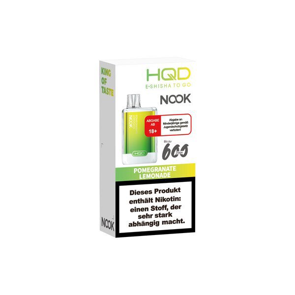 HQD NOOK Pomegranate Lemonade (18mg/ml)
