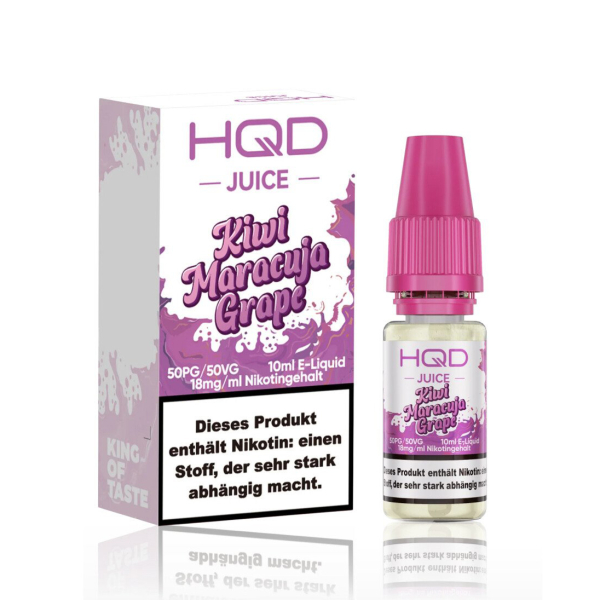 HQD Juice Kiwi Maracuja Grape (18mg/ml)