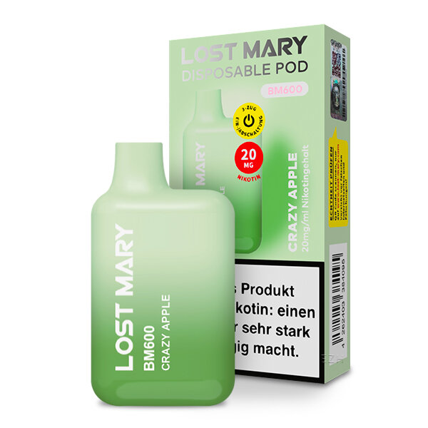 LOST MARY BM600 - Crazy Apple (Double Apple) 20mg – Produktansicht 2