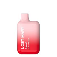 LOST MARY BM600 - Juicy Peach (Peach Ice) 20mg