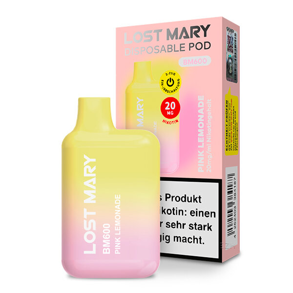 LOST MARY BM600 - Pink Lemonade 20mg