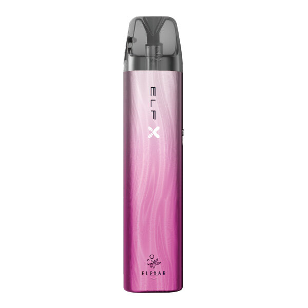 ELFBAR ELFX Refillable Akkuträger - Silver Pink – Produktansicht 2