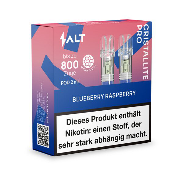 SALT Cristallite Pro Pod Blueberry Raspberry