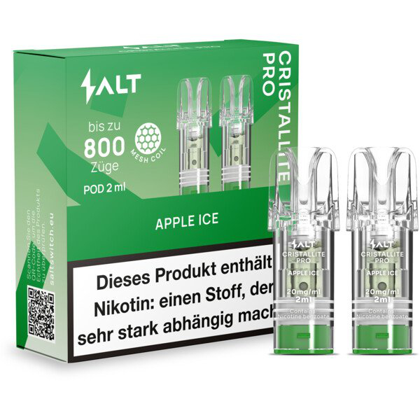 SALT Cristallite Pro Pod Apple Ice