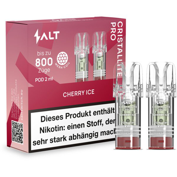 SALT Cristallite Pro Pod Cherry Ice