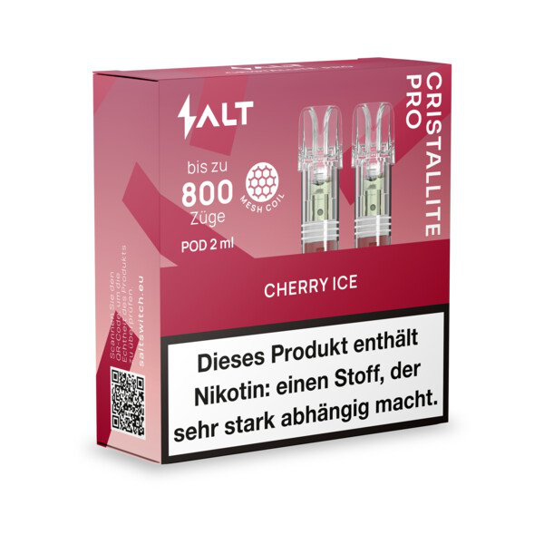 SALT Cristallite Pro Pod Cherry Ice