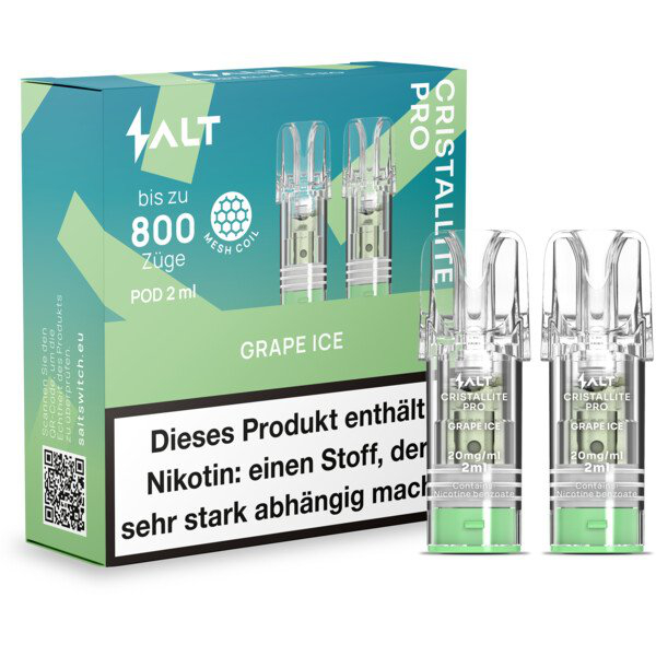 SALT Cristallite Pro Pod Grape Ice
