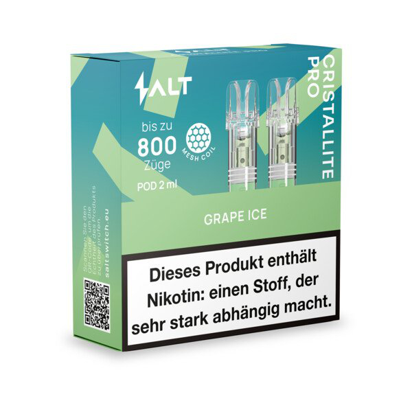 SALT Cristallite Pro Pod Grape Ice