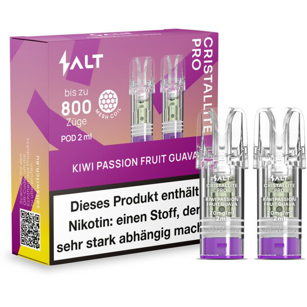 SALT Cristallite Pro Pod Kiwi Passion Fruit Guava