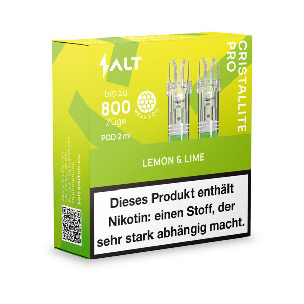 SALT Cristallite Pro Pod Lemon Lime