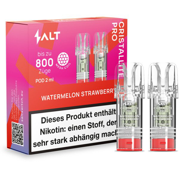SALT Cristallite Pro Pod Watermelon Strawberry