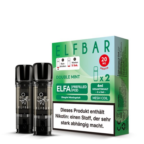 ELFBAR ELFA POD Double Mint 20mg