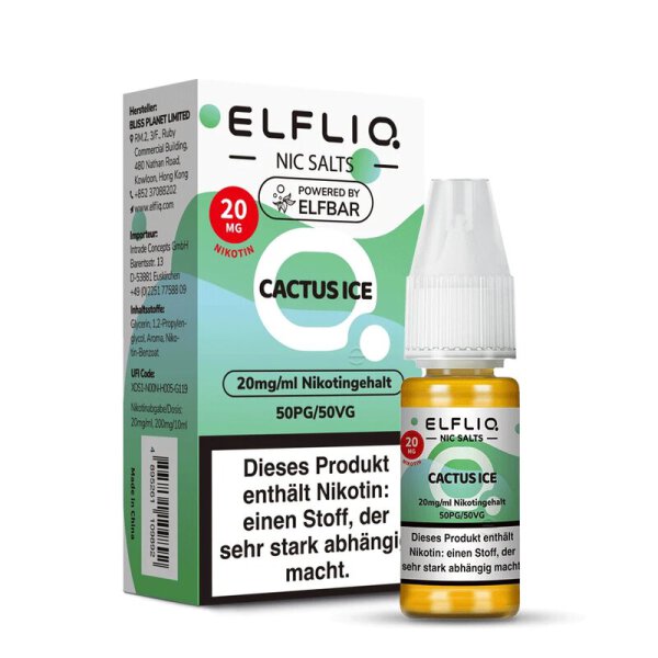 ELFBAR ELFLIQ - Cactus Ice 20mg/ml