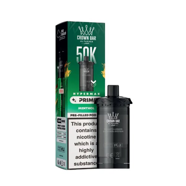 Al Fakher Hypermax 50K Prime - Menthol Refill Pod