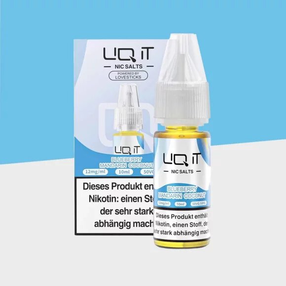 Lovesticks LIQ IT Blueberry Mandarin Coconut 12mg