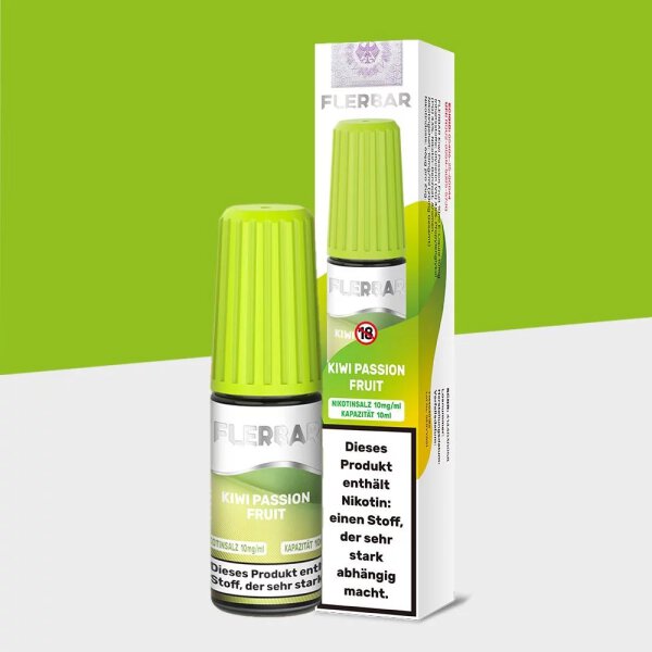Flerbar Liquid - Kiwi Passion Fruit 10mg/ml