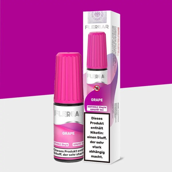 Flerbar Liquid - Grape 20mg/ml
