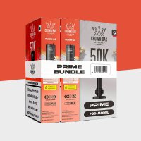 Al Fakher Hypermax 50K Prime- Pod Bundle Peach Ice