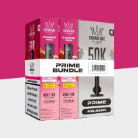 Al Fakher Hypermax 50K Prime- Pod Bundle Strawberry Punch