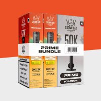 Al Fakher Hypermax 50K Prime- Pod Bundle Orange Mint