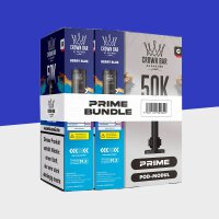 Al Fakher Hypermax 50K Prime- Pod Bundle Berry Blue