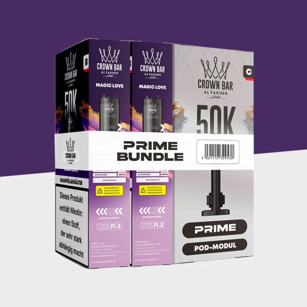 Al Fakher Hypermax 50K Prime- Pod Bundle Magic Love