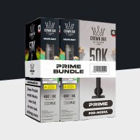 Al Fakher Hypermax 50K Prime- Pod Bundle Grape Mint