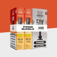 Al Fakher Hypermax 50K Prime- Pod Bundle Cool Mango