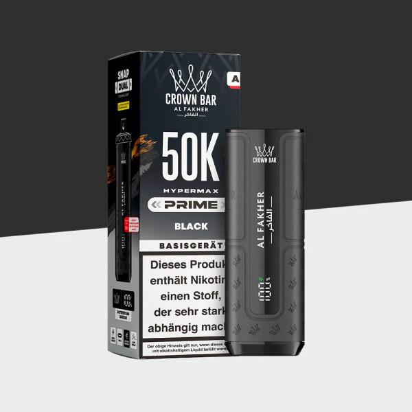 Al Fakher Hypermax 50K Prime Basisgerät - Black