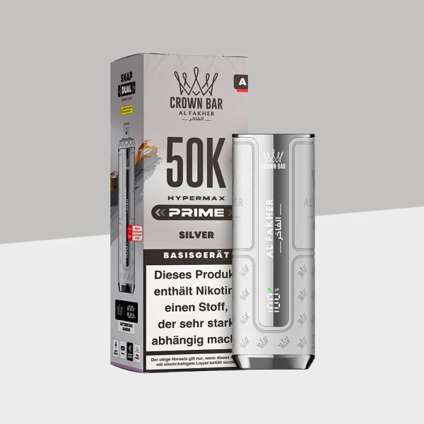 Al Fakher Hypermax 50K Prime Basisgerät - Silver