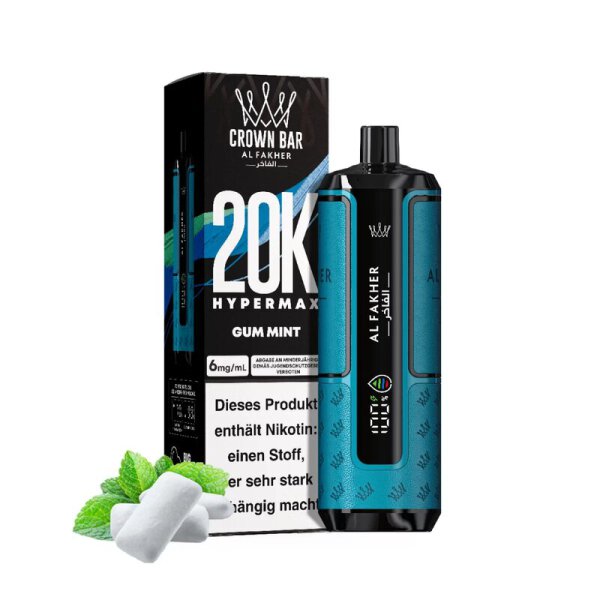 Al Fakher 20K - Gum Mint