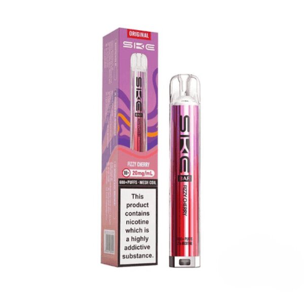 SKE Crystal Bar 600 - Fizzy Cherry 20mg
