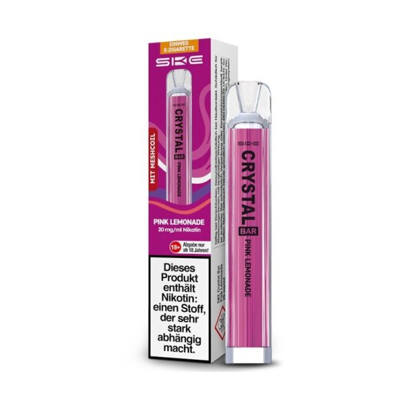 SKE Crystal Bar 600 - Pink Lemonade 20mg
