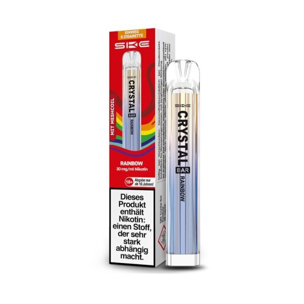 SKE Crystal Bar 600 - Rainbow 20mg