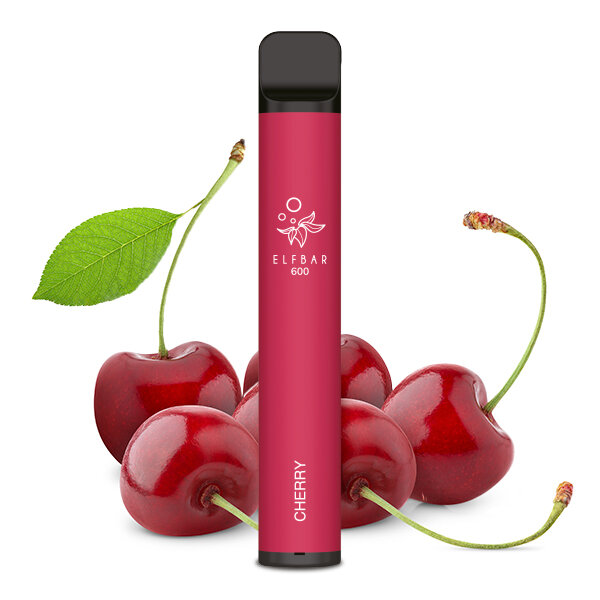ELFBAR 600 V1 - Cherry 0mg – Produktansicht 2